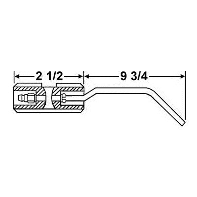 25220-02 (Crown ) | Honeywell Electrode (CM46) | Electrode