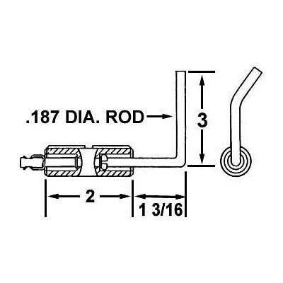 25226 (Crown ) | Honeywell Electrode (CM64) | Electrode