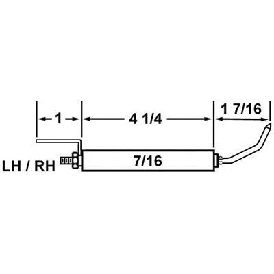 25435-02 (Crown ) | Nu-Way Electrode (CN14B) | Electrode