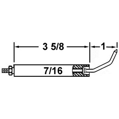 25454-02 (Crown ) | Nu-Way Electrode | Electrode