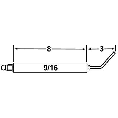 26796 (Crown ) | Patterson Kelley Electrode N-700 TO 2 | Electrode