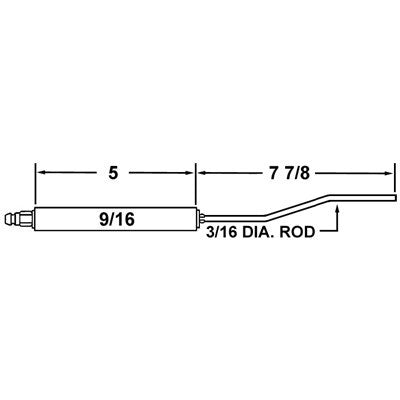 26798 (Crown ) | Patterson Kelley Electrode N-700 TO 2 | Electrode