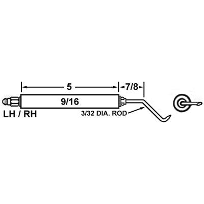 26871-02 (Crown ) | Powerflame Electrode (C14025) | Electrode