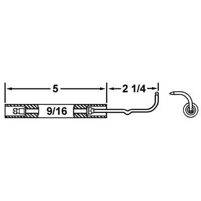 26888-02 (Crown ) | Powerflame Electrode | Electrode