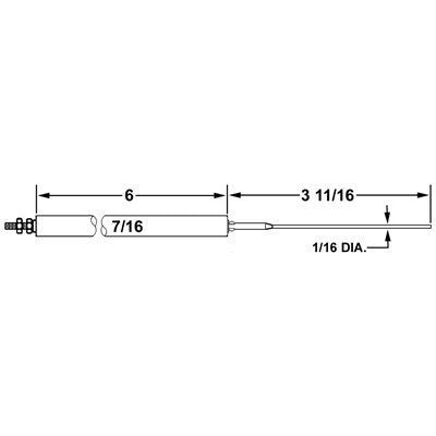 27128 (Crown ) | Ray Oil Burner Electrode | Electrode