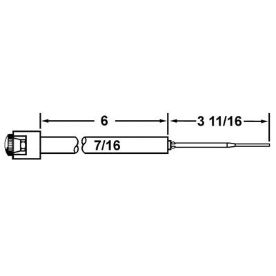 27132 (Crown ) | Ray Oil Burner Electrode | Electrode