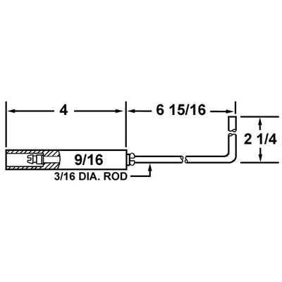 27145 (Crown ) | Ray Oil Burner 30 | Electrode