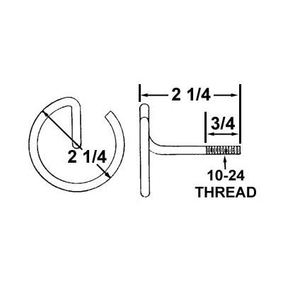 27170R (Crown ) | Ray Oil Burner - Rod Only (CR70) | Electrode