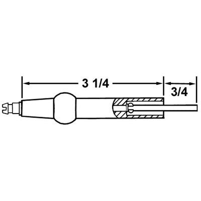 27451 (Crown ) | Stewart Warner Electrode | Electrode