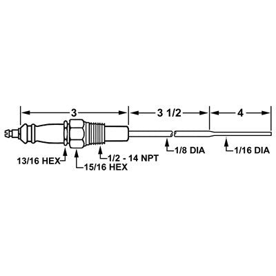 27544 (Crown ) | Superior Boiler Electrode | Electrode