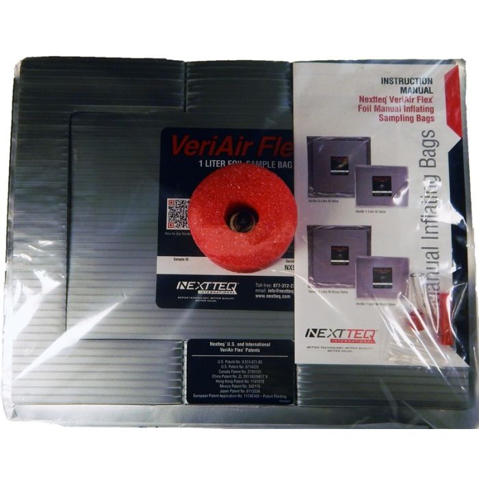 Nextteq Llc Part (31000) Veriair 1 Liter Flexible Sample