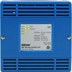 314 (Tekmar) | TN2 Wiring Center 4 Zone Pumps