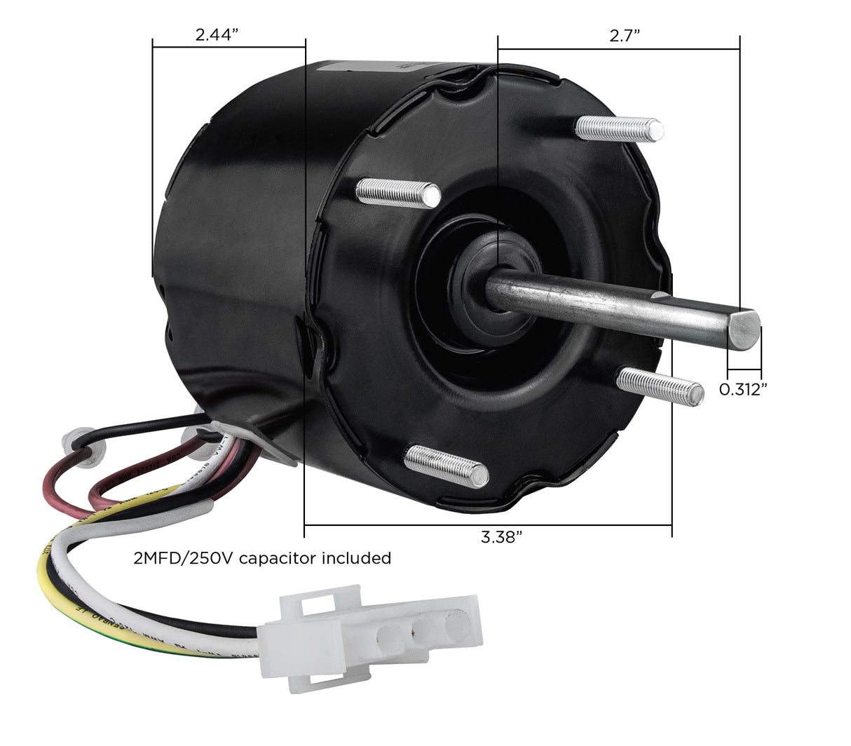315039A (PEMS) | OEM Replacement Motor | 4.5 Watts | 1 Phase | TEAO | 900 RPM | 115 Volts