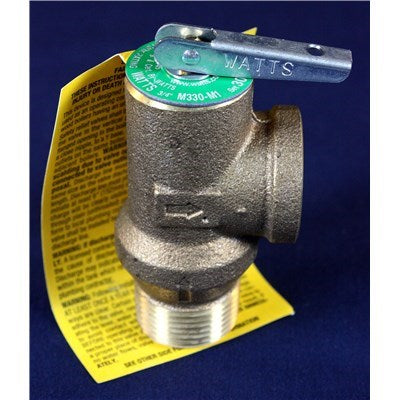 383500095 (Weil-Mclain) | Kit-R VLV Rlf 3/4 30 PSI M | Relief Valve