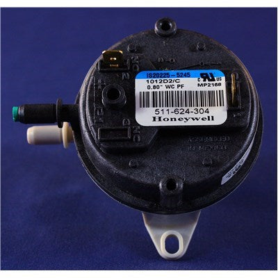 511624304 (Weil-Mclain) | Pressure Switch Set AT 0.80 WC | Pressure Switch