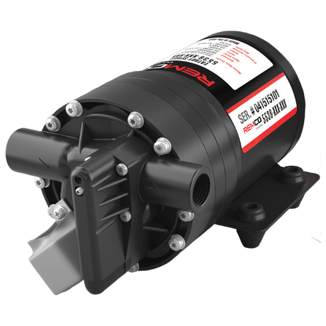 5538-2E1-94A (Remco) Pump-12V 7Gpm 60Psi Byps 1/2Fpt Pors Fkm