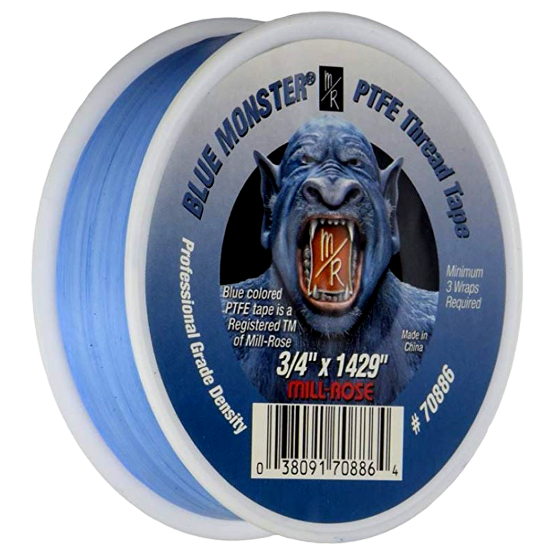 70886 (Blue Monster) Tape-Thread Seal 3/4 X 1429 Mini-Monst