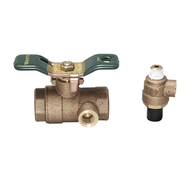 0792514 (Watts) | 1 Lffbv-Tc-Th | Inlet Ball Valve | Ball Valve | Fpt