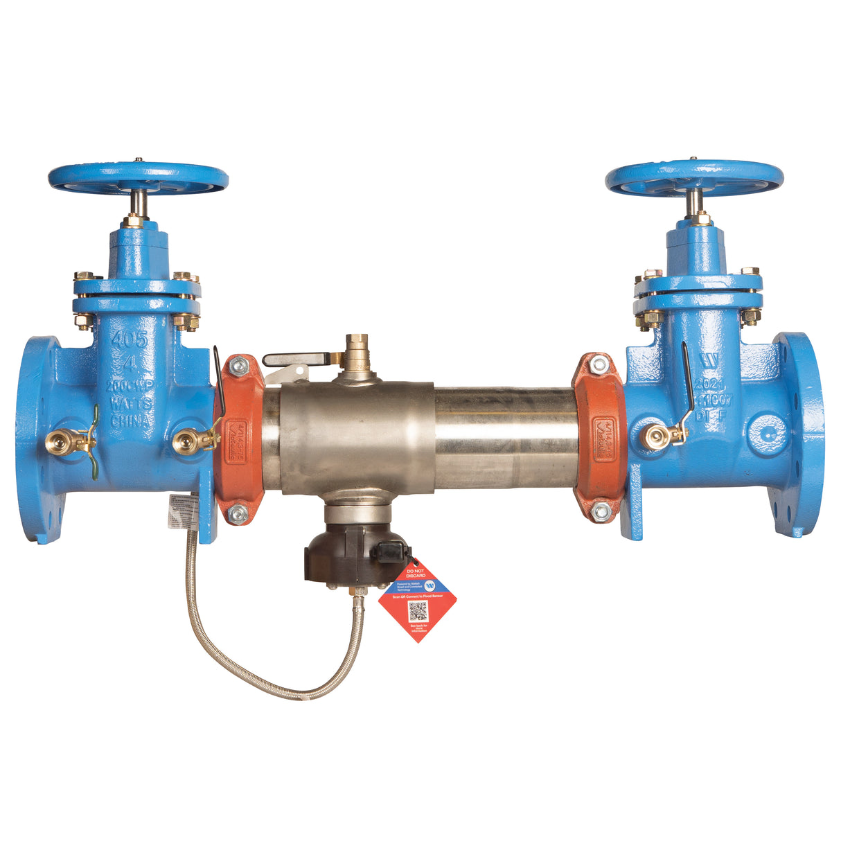 F111602 (Watts) | 2 1/2 957-NRS-FS | Lead Free | Flanged X Flanged