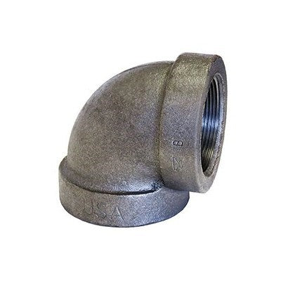 300012606 (Anvil) | GL E 1 X 1/2 CI | 1 x 1/2" Standard Cast Iron 90° Elbow