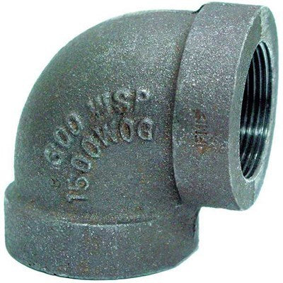 810500389 (Anvil) | GL E 2-1/2 XH | 2-1/2" Extra Heavy Malleable Iron 90° Elbow