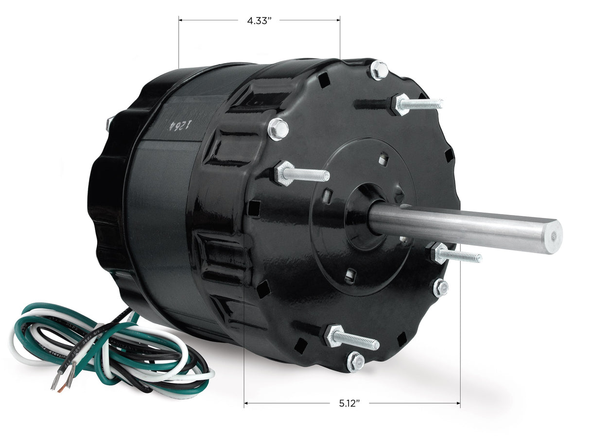 9F10135M (PEMS) | OEM Replacement Motor | 0.06 HP | 1 Phase | OAO | 1075 RPM | 115 Volts