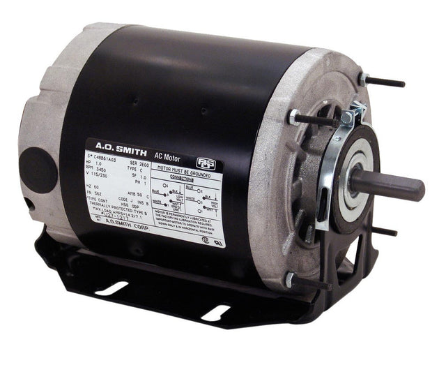 ARB2034L2 (Century) | Fan And Blower Motor | 0.33 HP | 1 Phase | TEAO | 1725 RPM | 115/208-230 Volts