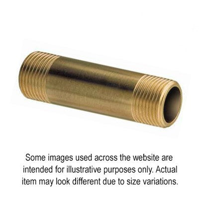 4027 (Holyoke) | Brass Nipple 4 X 6 Lead Free | Brass Pipe Nipples | Nipple | 4 | Brass