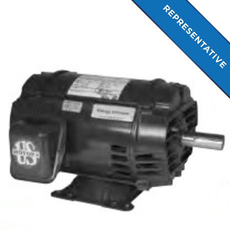 D30P3H (US Motors/Nidec) | GeneralPurposeMotor | 30 HP | 3 Phase | ODP | 1185 RPM | 200 Volts