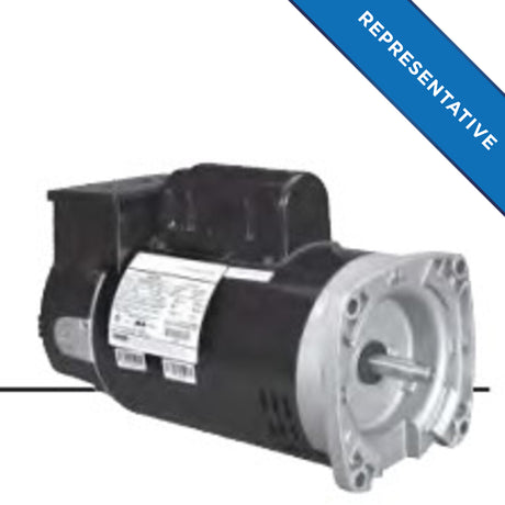 EH514 (US Motors/Nidec) | Pool and Spa Pump Motor | 1 HP | 3 Phase | ODP | 3450 RPM | 208-230/460 Volts