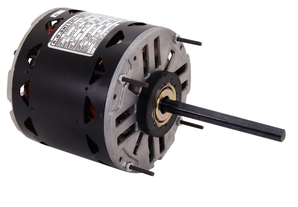 FD6000 (Century) | Fan And Blower Motor | 0.5 HP | 1 Phase | Open Air Over | 1075 RPM | 208-230 Volts