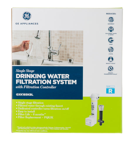 GE Under Sink (Single Stage) Water Filtration System - GXK185KBL