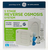 GE (GXRV40TBN) 5 Stage Reverse Osmosis Water Filtration System