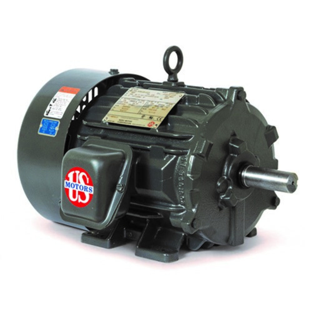 HD10P1E (US Motors/Nidec) | GeneralPurposeMotor | 10 HP | 3 Phase | TEFC | 3528 RPM | 208-230/460 Volts