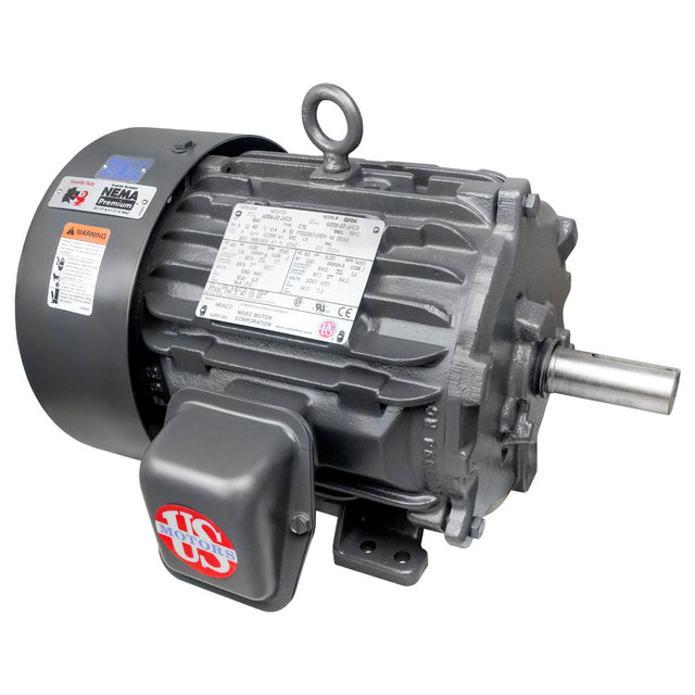 HD3P3H (US Motors/Nidec) | GeneralPurposeMotor | 3 HP | 3 Phase | TEFC | 1180 RPM | 200/208 Volts