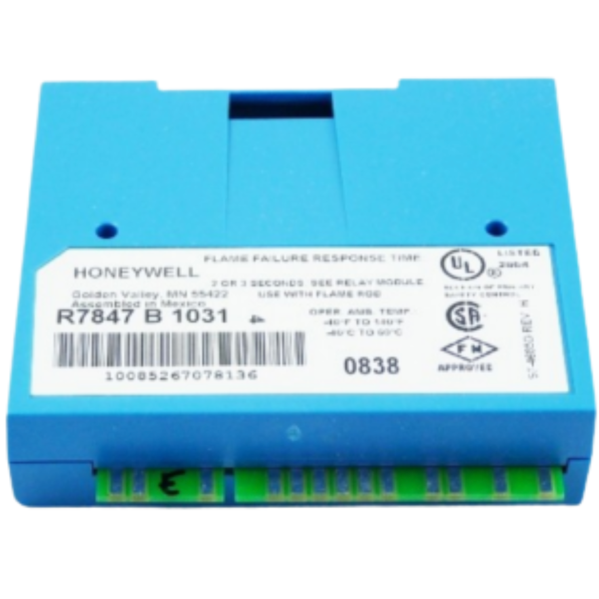R7847B1031 (Honeywell) | A C Rect Amplifier - 3 Sec | Flame Amplifier