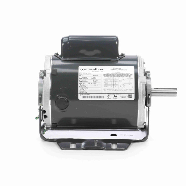 MC216 (Marathon) | General Purpose Motor | 0.33 HP | 1 Phase | ODP | 1725 RPM | 115/208-230 Volts