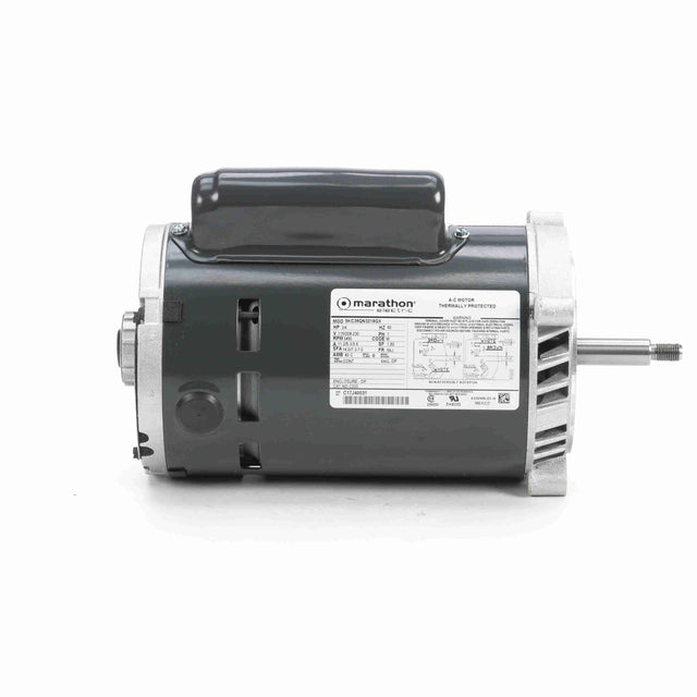 MC333 (Leeson) | Jet Pump Motor | 0.75 HP | 1 Phase | ODP | 3450 RPM | 115/208-230 Volts