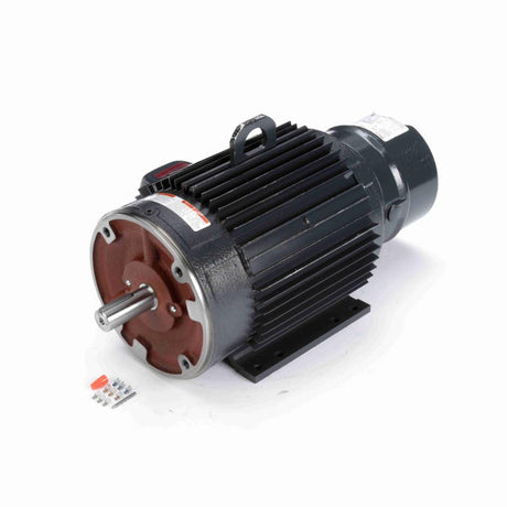 MC406 (Marathon) |  Brake Motor | 5 HP | 3 Phase | TENV | 1755 RPM | 230/460 Volts
