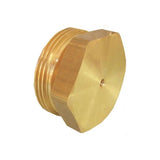 ME181B (Marshall Excelsior) 3-1/4" Male ACME Brass Dust Plug – Plug Only
