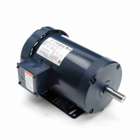 ME2154 (Marathon) | General Purpose Motor | 1.5 HP | 3 Phase | TEFC | 1750 RPM | 200 Volts