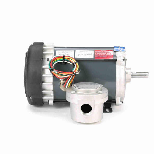 MG652 (Marathon) | Explosion Proof Motor | 0.33 HP | 1 Phase | EPFC | 1140 RPM | 115/208-230 Volts