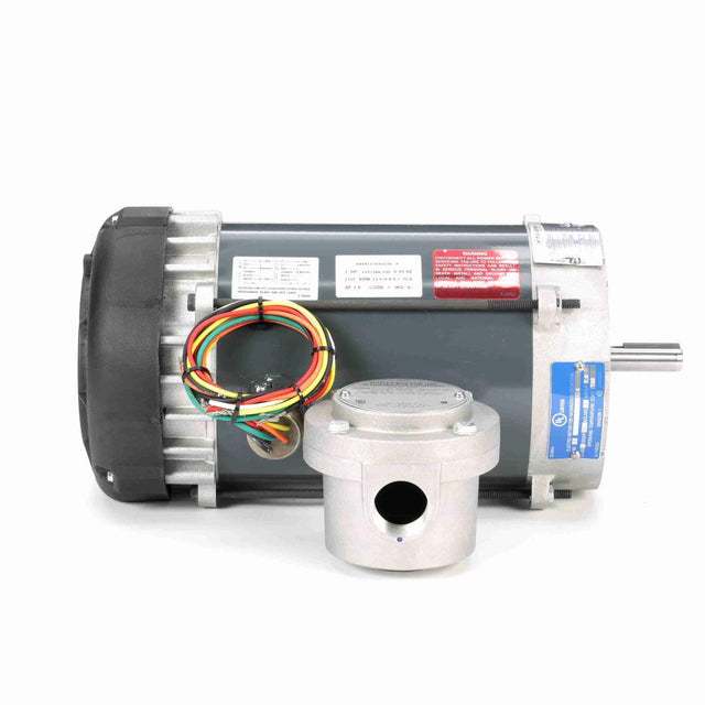 MG870 (Marathon) | Explosion Proof Motor | 1 HP | 1 Phase | EPFC | 1725 RPM | 115/208-230 Volts