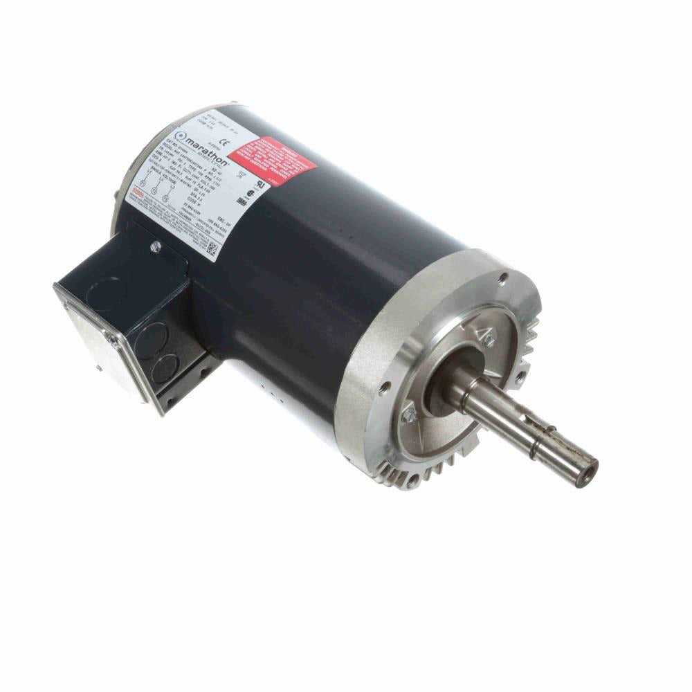 MGT4004 (Marathon) | Close Coupled Pump Motor | 1.5 HP | 3 Phase | ODP | 1755 RPM | 200 Volts