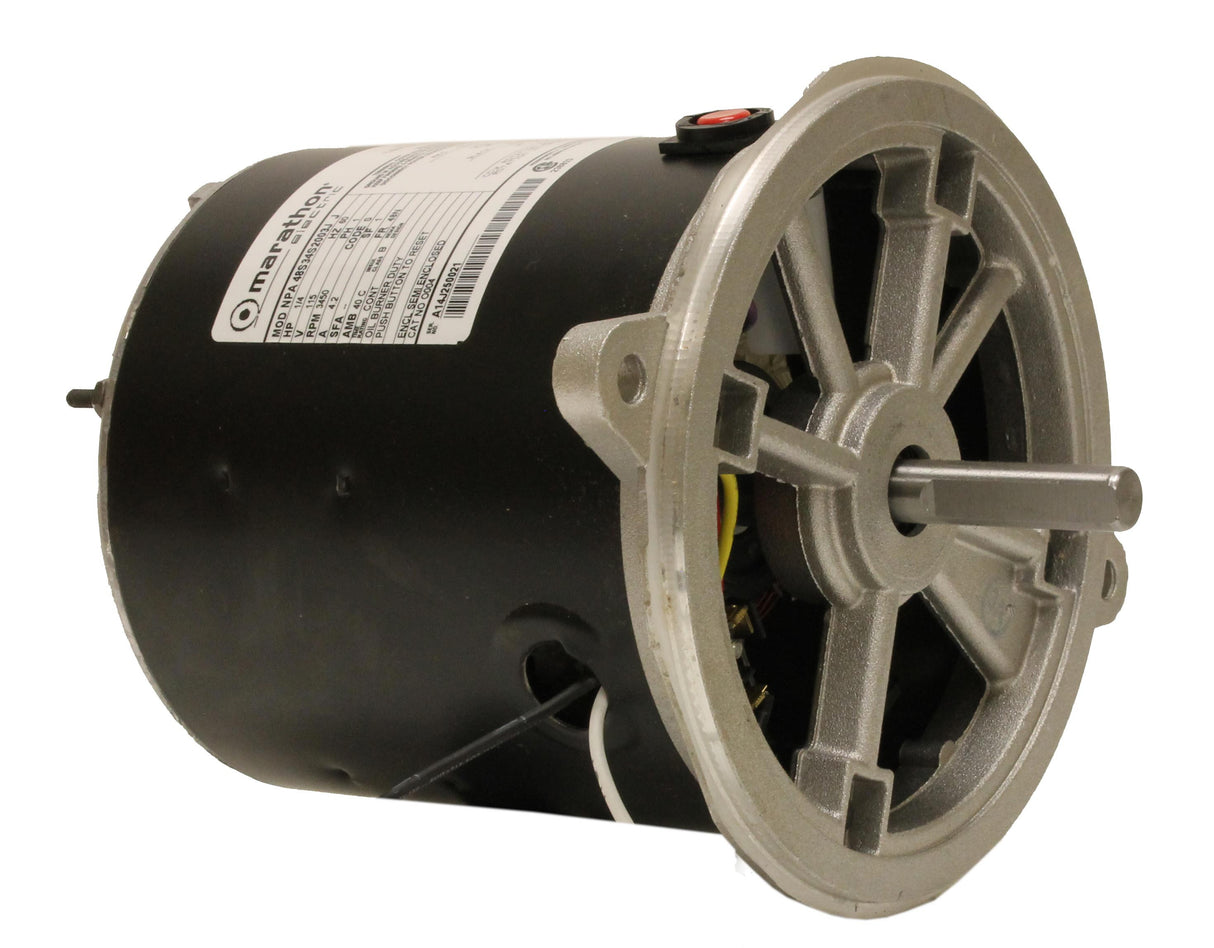 MO004 (Leeson) | Oil Burner Motor | 0.25 HP | 1 Phase | Semi Enclosed | 3450 RPM | 115 Volts