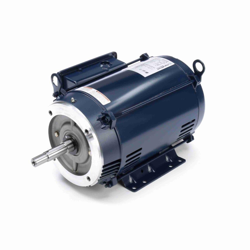 MZ412 (Marathon) | Close Coupled Pump Motor | 10 HP | 1 Phase | ODP | 3465 RPM | 230 Volts