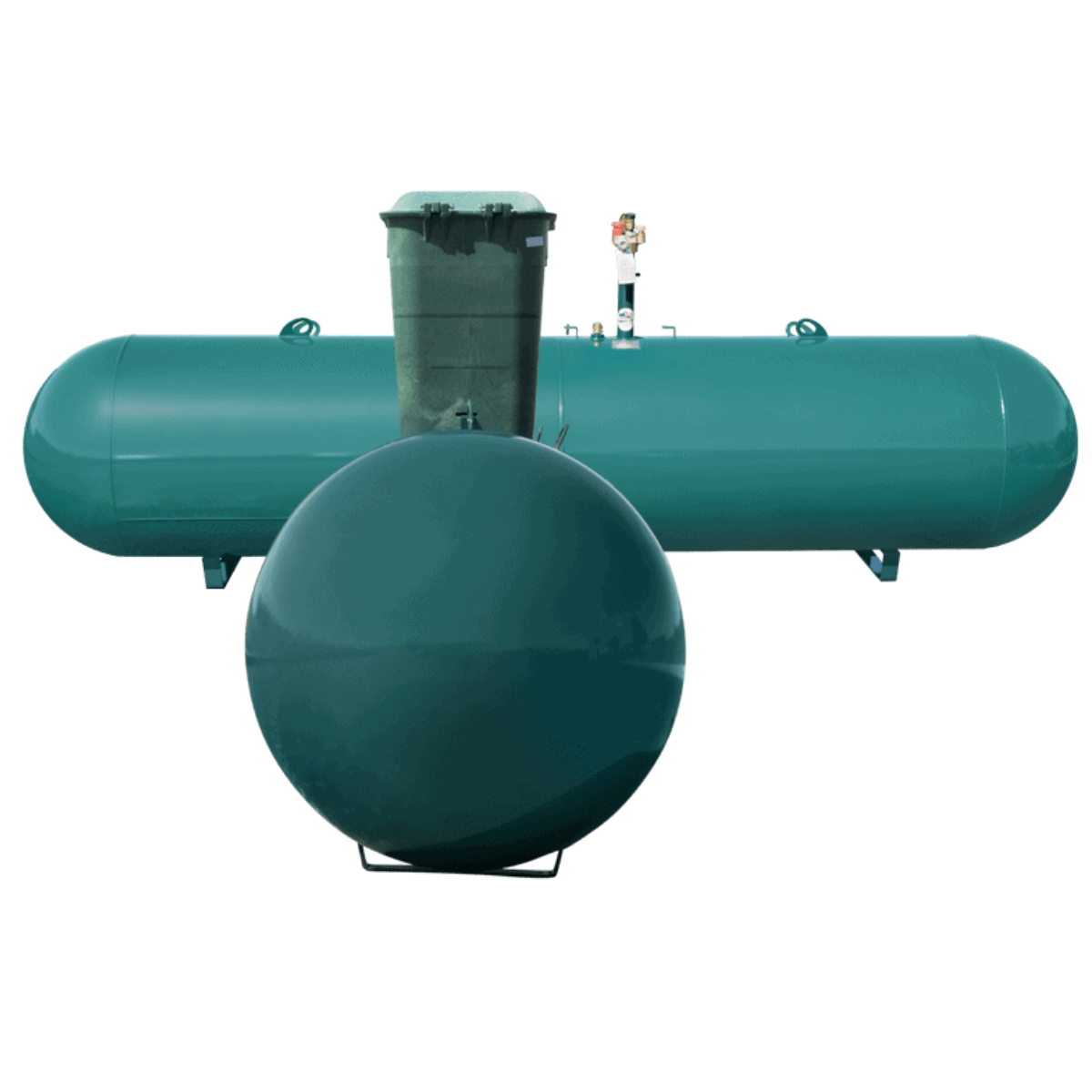 QS120U (Quality Steel) Tank-120 Propane Underground