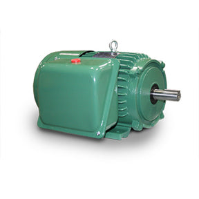 S0054C (Teco) | Extra High Torque Motor | 5 HP | 1 Phase | TEFC | 1800 RPM | 230 Volts