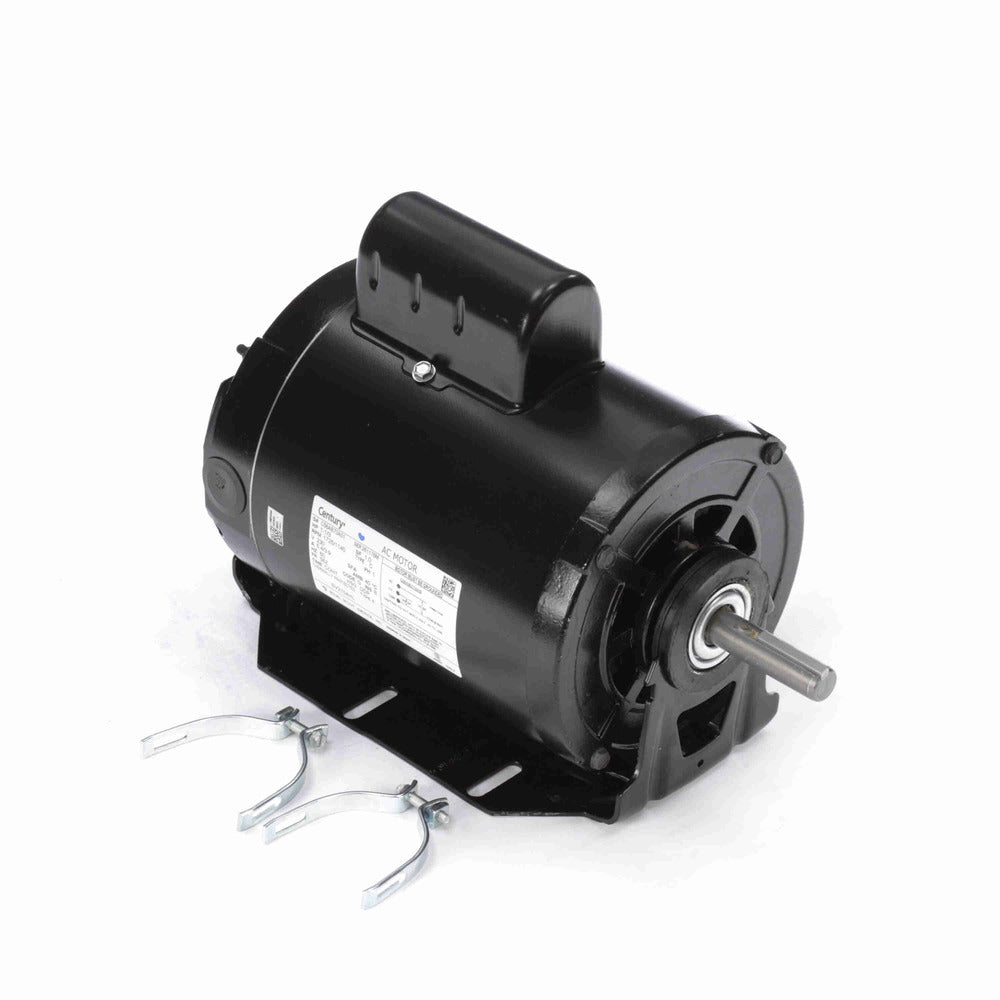 SV2104HL (Century) | Refrigeration Motor | 1 HP | 1 Phase | ODP | 1725 RPM | 230 Volts