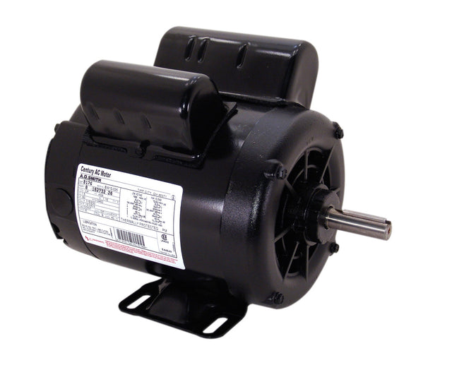 UB385 (Century) | Air Compressor Motor | 5 HP | 1 Phase | ODP | 3450 RPM | 208-230 Volts